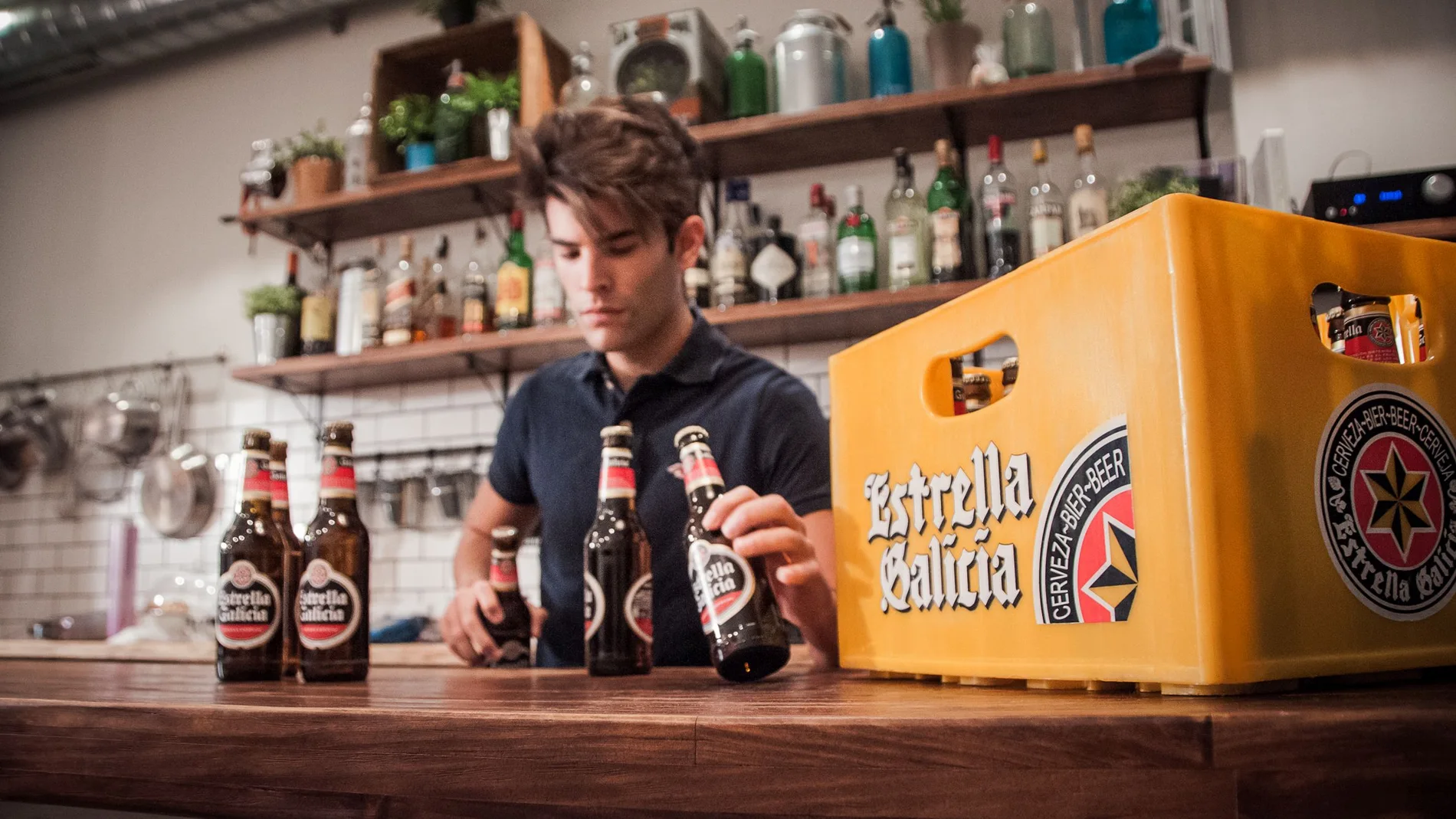 Estrella Galicia es la marca insignia de Corporación Hijos de Rivera