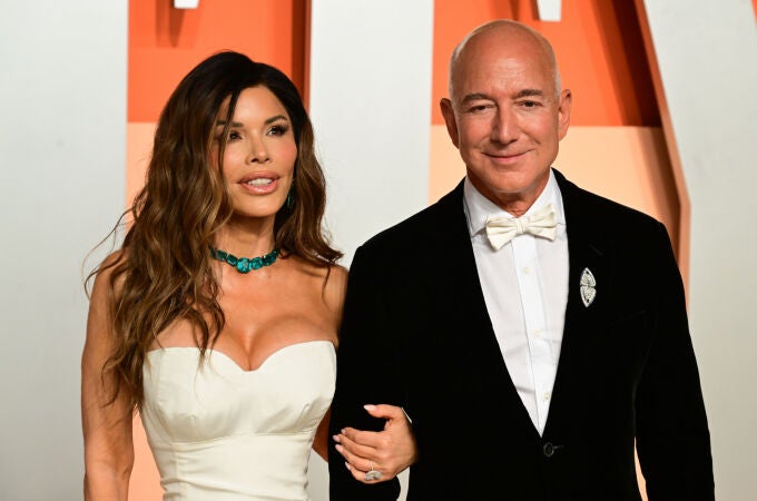 Lauren Sánchez y Jeff Bezos