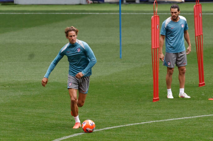 Entrenamiento Atlético de Madrid