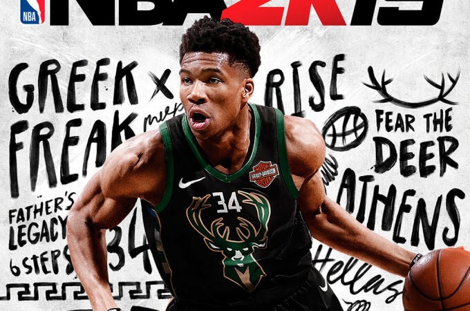 Giannis Antetokounmpo en ‘NBA 2K’