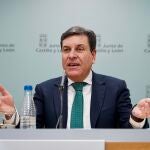 El consejero portavoz Carlos Fernández Carriedo