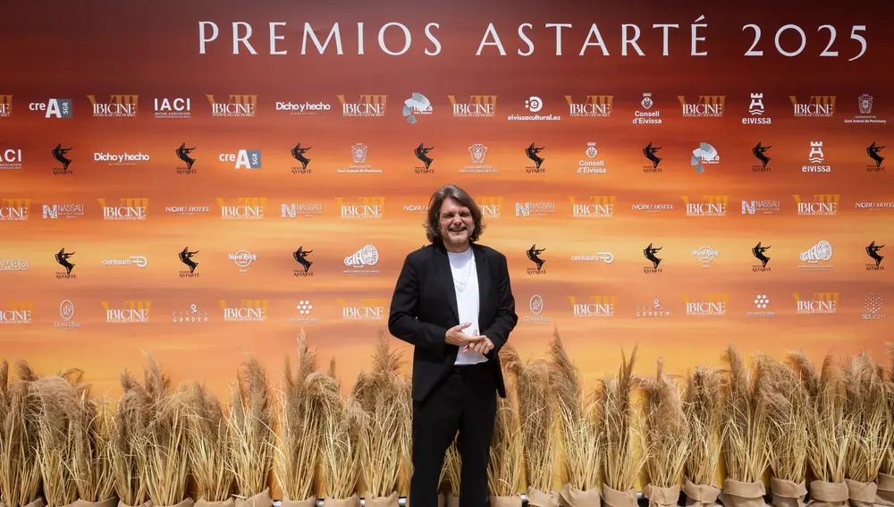 Salva Reina en los Premios Astarté de Ibicine