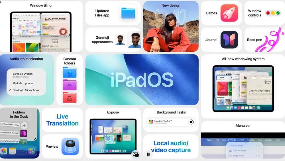 Novedades de iPadOS 26