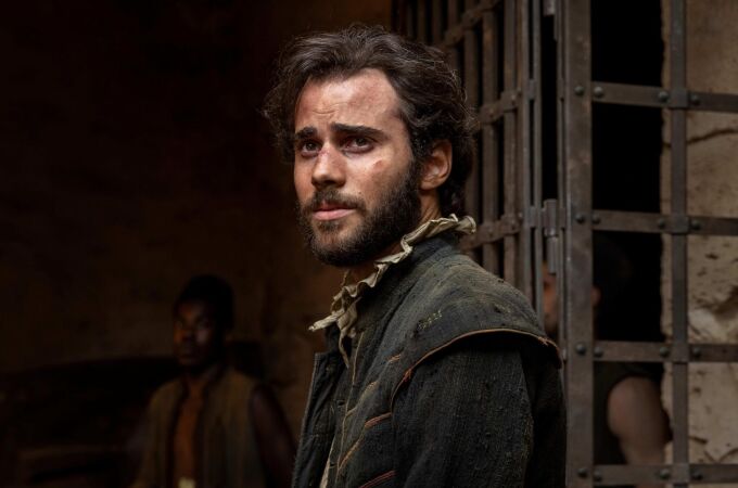 Julio Peña encarna al joven Miguel de Cervantes en 'El Cautivo'