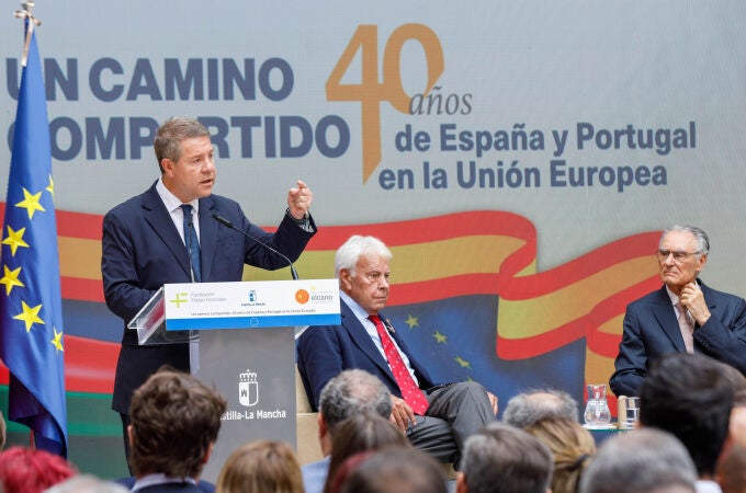 El Palacio de Fuensalida, sede de la Presidencia del Gobierno de Castilla-La Mancha, acoge el evento ‘Un camino compartido: 40 años de España y Portugal en la Unión Europea’